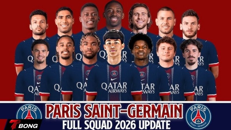 Đội hình hiện tại của PSG